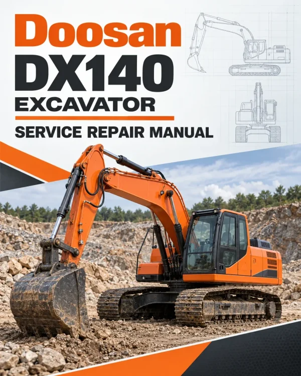 Doosan DX140 Excavator Service Manual