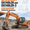 Doosan DX140LCR and DX140LCR-3 Excavator Service Manual Doosan DX140LCR and DX140LCR-3 Excavator Service Manual