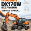 Doosan DX170W Excavator Service Manual