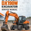 Doosan DX190W Excavator Service Manual