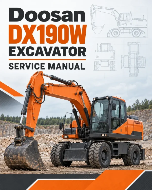 Doosan DX190W Excavator Service Manual