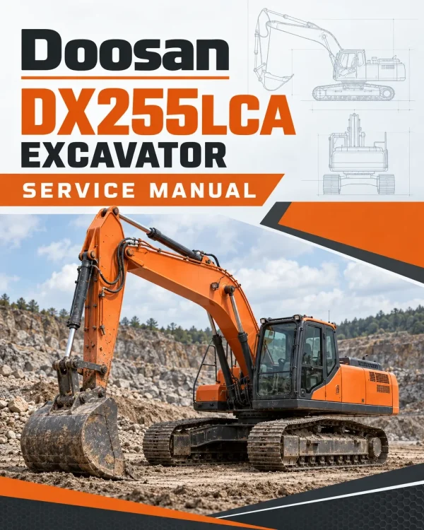 Doosan DX255LCA Excavator Service Manual