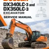 Doosan DX340LC-3 and DX350LC-3 Excavator Service Manual Doosan DX340LC-3 and DX350LC-3 Excavator Service Manual