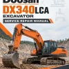 Doosan DX340LCA Excavator Service Manual