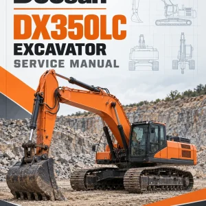 Doosan DX350LC Excavator Service Manual