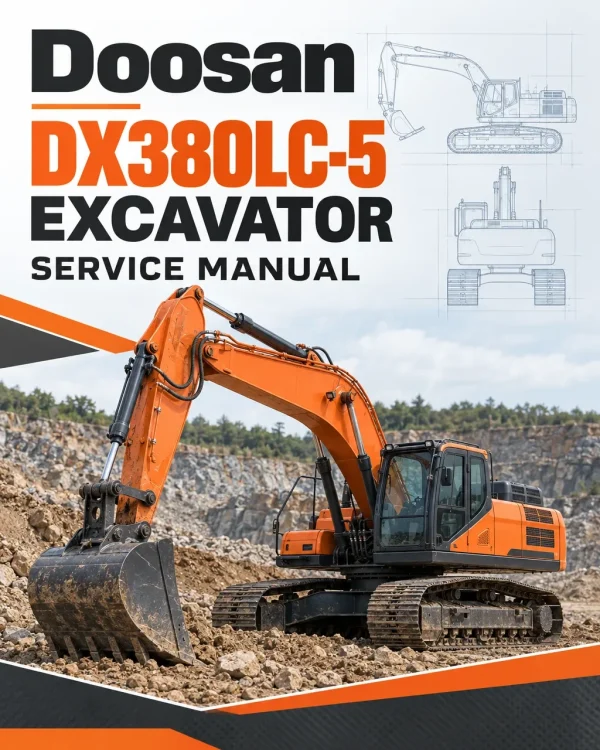 Doosan DX380LC-5 Excavator Service Manual Doosan DX380LC-5 Excavator Service Manual