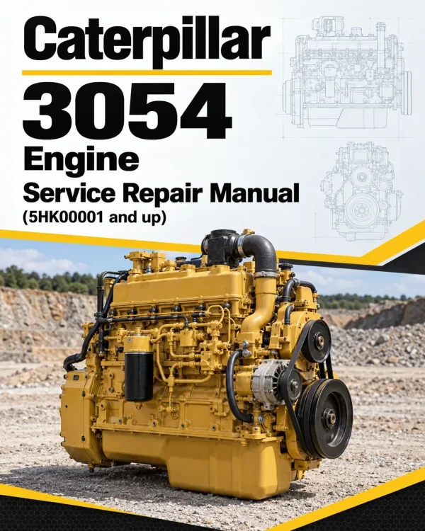 Caterpillar CAT 3054 Engine Service Repair Manual (5HK00001 and up) Caterpillar CAT 3054 Engine Service Repair Manual (5HK00001 and up)