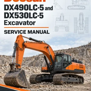 Doosan DX490LC-5 and DX530LC-5 Excavator Service Manual