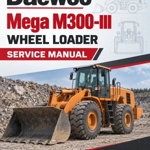 Daewoo Mega M300-III Wheel Loader Service Manual Daewoo Mega M300-III Wheel Loader Service Manual