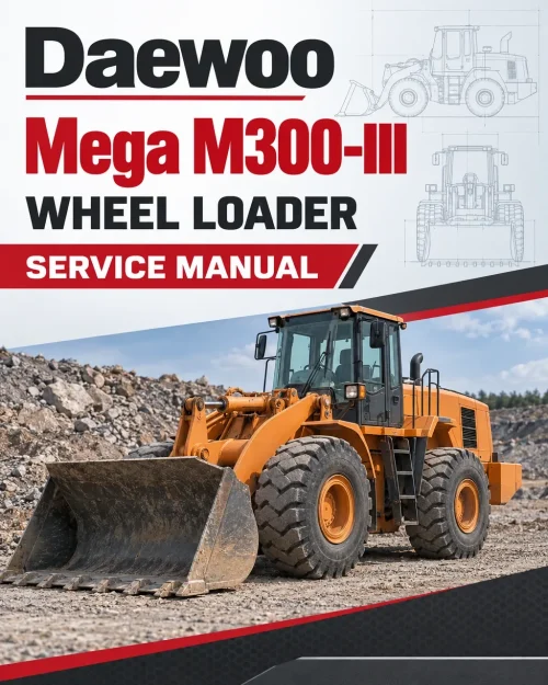 Daewoo Mega M300-III Wheel Loader Service Manual