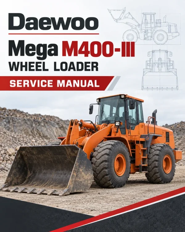 Daewoo Mega M400-III Wheel Loader Service Manual Daewoo Mega M400-III Wheel Loader Service Manual