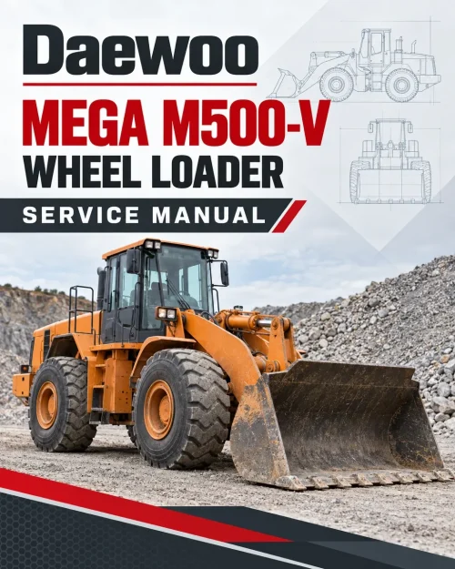 Daewoo Mega M500-V Wheel Loader Service Manual
