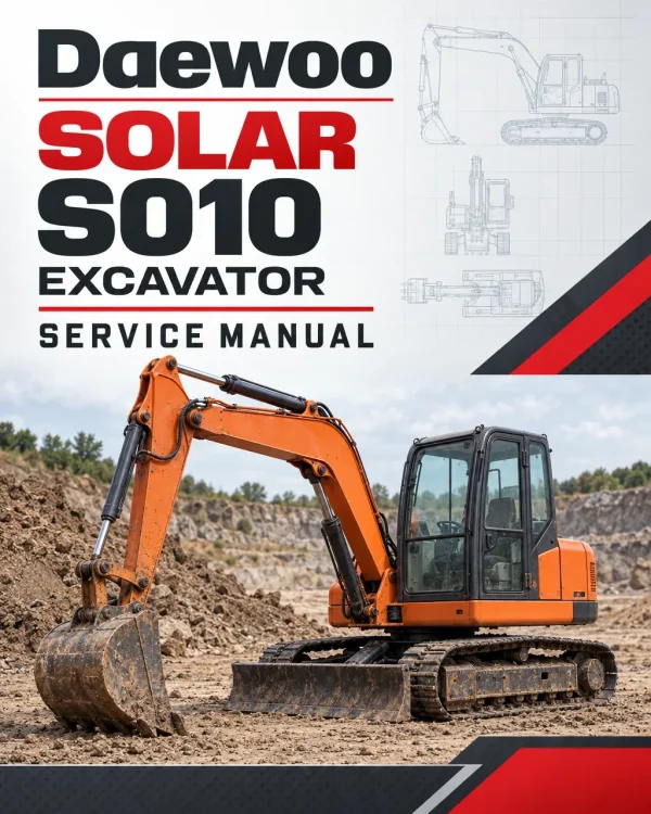 Daewoo Solar S010 Excavator Service Manual