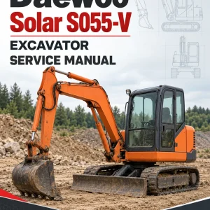 Daewoo Solar S055-V Excavator Service Manual Daewoo Solar S055-V Excavator Service Manual