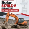 Daewoo Solar S175LC-V Excavator Service Manual