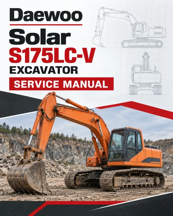 Daewoo Solar S175LC-V Excavator Service Manual