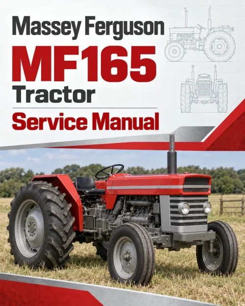 Massey Ferguson MF165 Tractor Service Manual Massey Ferguson MF165 Tractor Service Manual