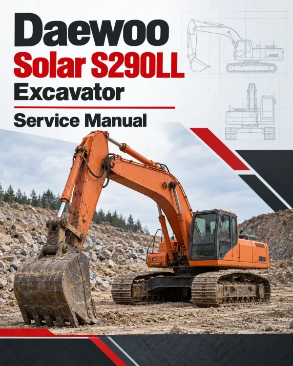 Daewoo Solar S290LL Excavator Service Manual Daewoo Solar S290LL Excavator Service Manual