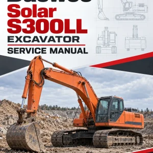 Daewoo Solar S300LL Excavator Service Manual