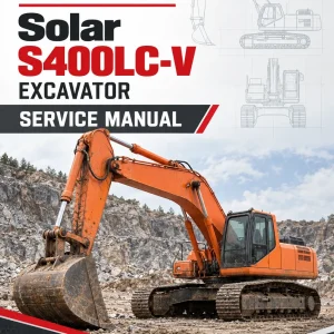 Daewoo Solar S400LC-V Excavator Service Manual