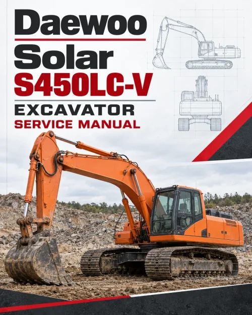 Daewoo Solar S450LC-V Excavator Service Manual Daewoo Solar S450LC-V Excavator Service Manual