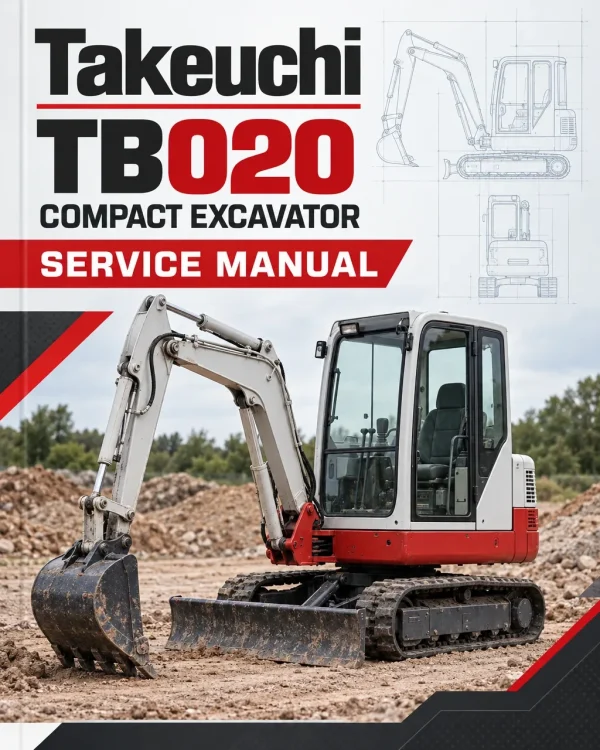 Takeuchi TB020 Compact Excavator Service Manual