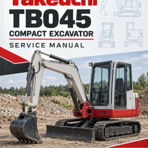Takeuchi TB045 Compact Excavator Service Manual