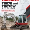Takeuchi TB070 and TB070W Excavator Service Manual