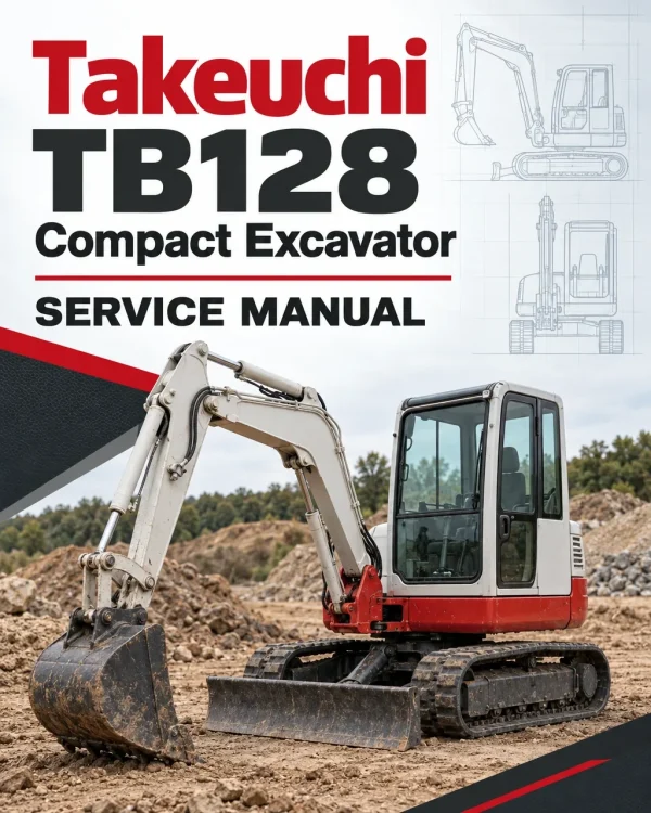 Takeuchi TB128 Compact Excavator Service Manual Takeuchi TB128 Compact Excavator Service Manual