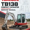 Takeuchi TB138 Compact Excavator Service Manual Takeuchi TB138 Compact Excavator Service Manual