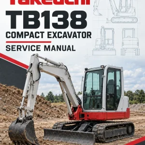 Takeuchi TB138 Compact Excavator Service Manual