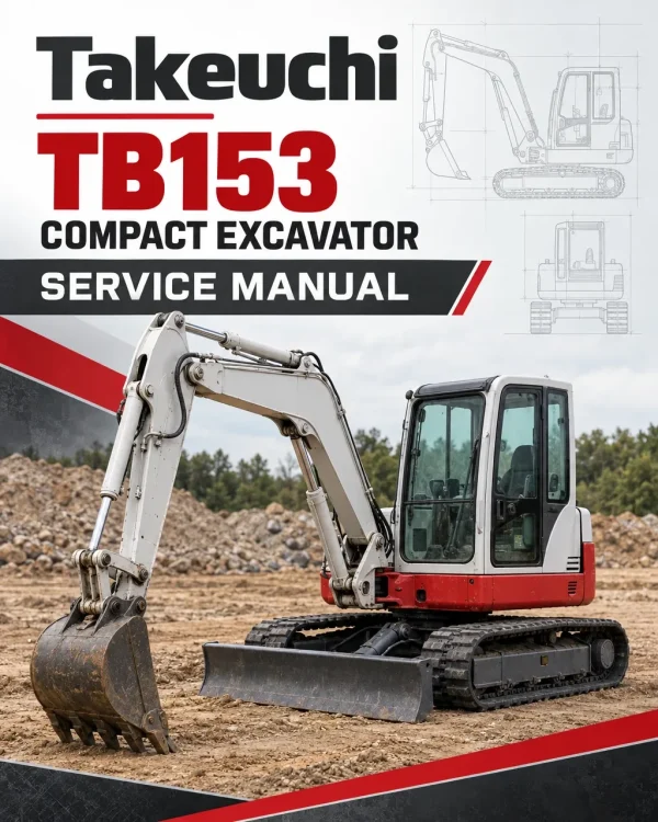 Takeuchi TB153 Compact Excavator Service Manual
