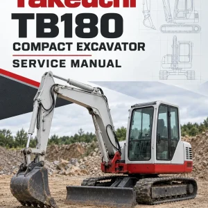 Takeuchi TB180 Compact Excavator Service Manual Takeuchi TB180 Compact Excavator Service Manual
