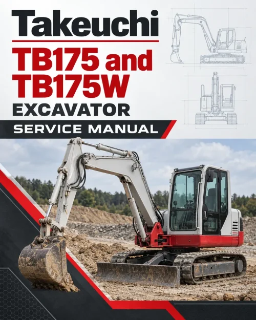 Takeuchi TB175 and TB175W Excavator Service Manual