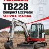 Takeuchi TB228 Compact Excavator Service Manual Takeuchi TB228 Compact Excavator Service Manual