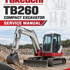 Takeuchi TB260 Compact Excavator Service Manual Takeuchi TB260 Compact Excavator Service Manual
