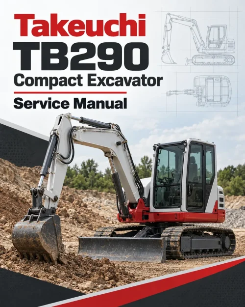 Takeuchi TB290 Compact Excavator Service Manual Takeuchi TB290 Compact Excavator Service Manual