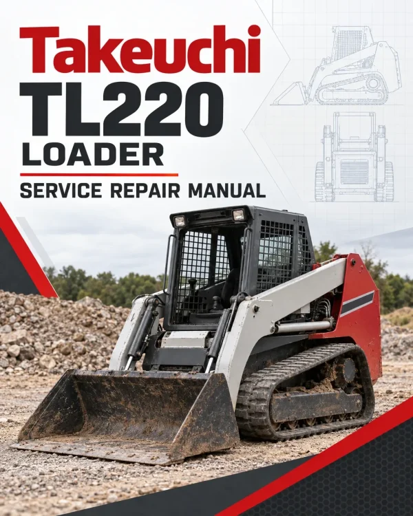 Takeuchi TL220 Loader Service Manual