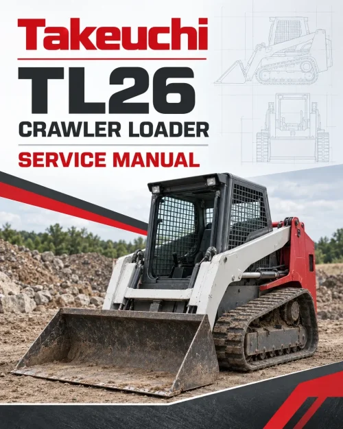 Takeuchi TL26 Crawler Loader Service Manual