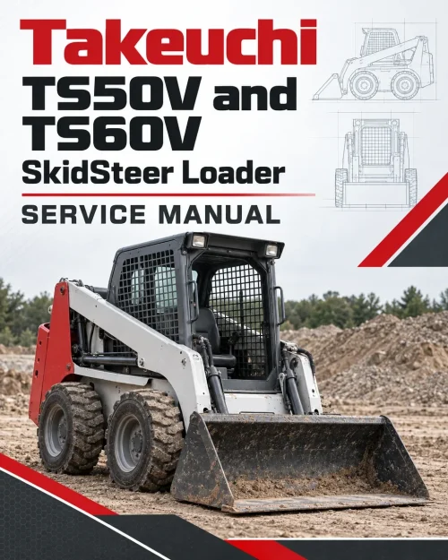Takeuchi TS50V and TS60V SkidSteer Loader Service Manual