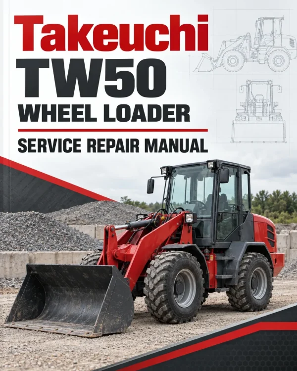 Takeuchi TW50 Wheel Loader Service Manual Takeuchi TW50 Wheel Loader Service Manual