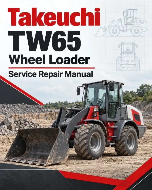Takeuchi TW65 Wheel Loader Service Manual Takeuchi TW65 Wheel Loader Service Manual