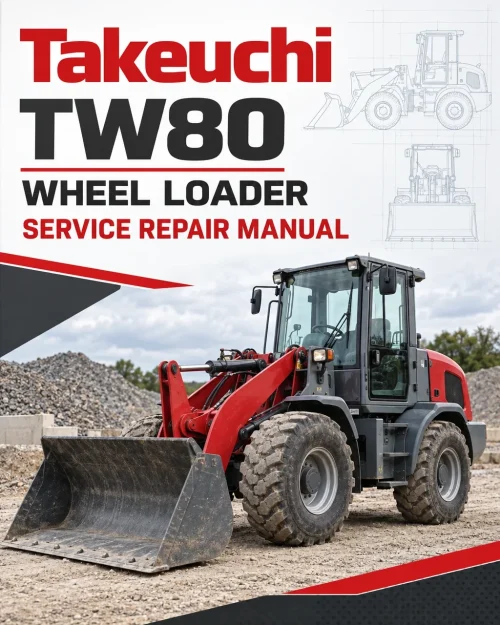 Takeuchi TW80 Wheel Loader Service Manual