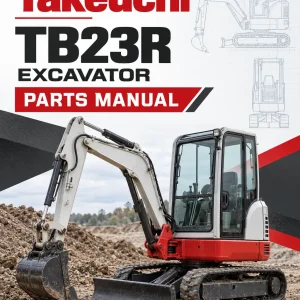 Takeuchi TB23R Excavator Parts Manual