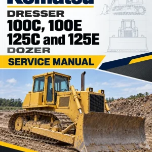 Komatsu Dresser 100C, 100E ,125C and 125E Dozer Service Manual