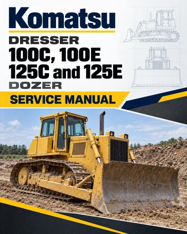 Komatsu Dresser 100C, 100E ,125C and 125E Dozer Service Manual Komatsu Dresser 100C, 100E ,125C and 125E Dozer Service Manual