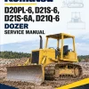 Komatsu D20PL-6, D21S-6, D21S-6A, D21Q-6 Dozer Service Manual Komatsu D20PL-6, D21S-6, D21S-6A, D21Q-6 Dozer Service Manual