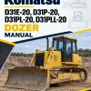 Komatsu D31E-20, D31P-20, D31PL-20, D31PLL-20 Dozer Manual Komatsu D31E-20, D31P-20, D31PL-20, D31PLL-20 Dozer Manual