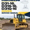 Komatsu D31-16, D31S-16, D31Q-16 Dozer Service Manual Komatsu D31-16, D31S-16, D31Q-16 Dozer Service Manual