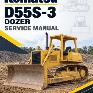 Komatsu D55S-3 Dozer Service Manual